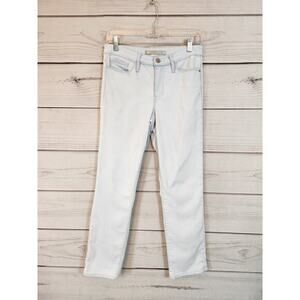 Athleta Women's Light Blue Solid Sculptek Skinn Low Rise Skinny Jeans Size 4‎